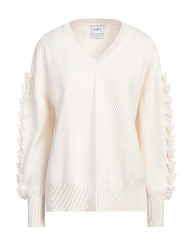 BARRIE Maglia in Cachemire Off white 100% Cachemire
