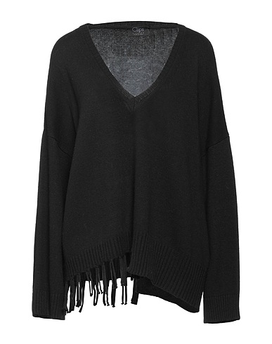 CLIPS Pullover TRICOT Schwarz 40% Viskose, 30% Polyamid, 25% Wolle, 5% Kaschmir