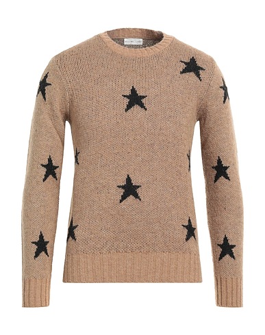 BECOME Sweater Camel 42% Acrylic, 30% Polyamide, 14% Wool, 14% Mohair wool