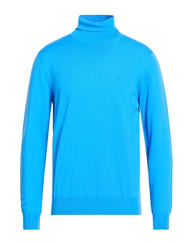 HARMONT & BLAINE Polo neck Azure 100% Wool