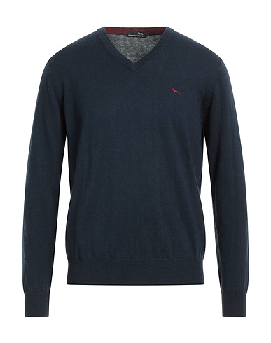 HARMONT & BLAINE Sweater Midnight blue 60% Cotton, 40% Wool