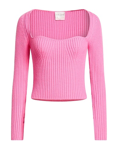 FORTE_FORTE Sweater ROSA 99% Virgin Wool, 1% Elastane