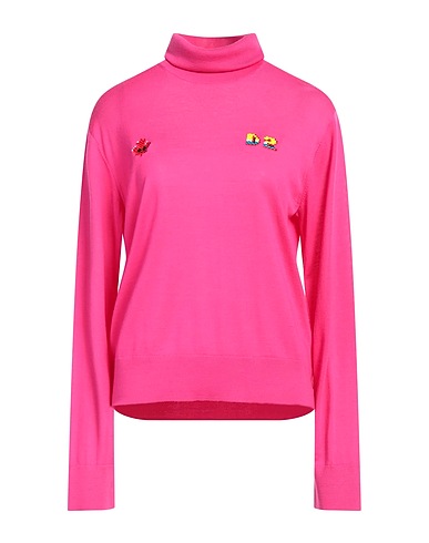 DSQUARED2 Rollkragenpullover Fuchsia 100% Schurwolle