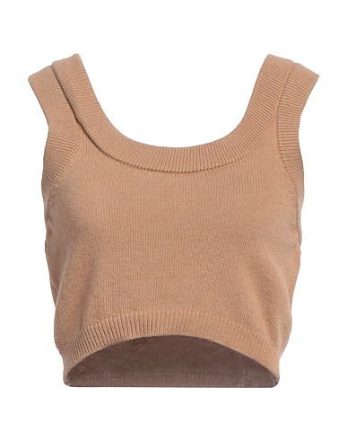 VICOLO Top Sand 40% Viscose, 30% Polyamide, 25% Wool, 5% Cashmere