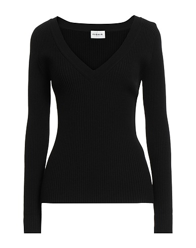 P.A.R.O.S.H. Sweater Black 82% Viscose, 18% Polyurea