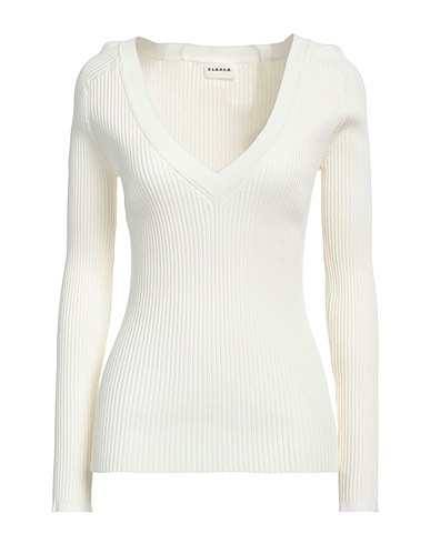 P.A.R.O.S.H. Jumper White 82% Viscose, 18% Polyurea