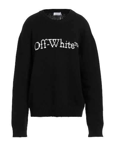OFF-WHITE™ Pullover Schwarz 78% Wolle, 22% Polyamid