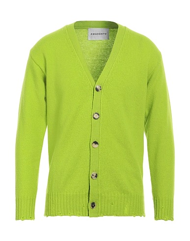 AMARANTO Cardigan Green 90% Wool, 10% Cashmere
