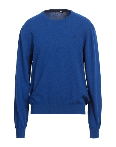 HARMONT & BLAINE Jumper Light blue 30% Viscose, 30% Polyamide, 30% Cotton, 10% Wool