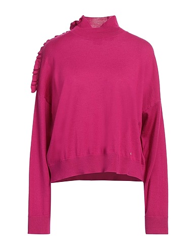 PINKO Polo neck Garnet 100% Wool