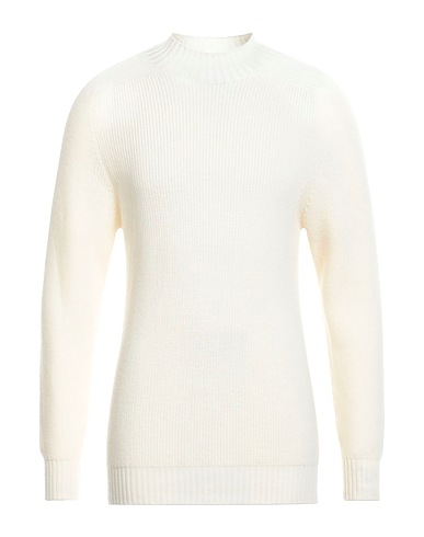 GRAN SASSO Polo neck Ivory 100% Virgin Wool