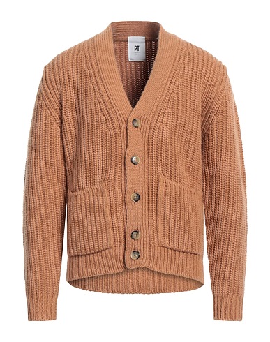 PT Torino Cardigan Camel 50% Wool, 25% Alpaca wool, 25% Acrylic