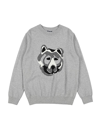 IL GUFO Jumper Light grey 100% Super 100s Wool