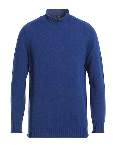 HōSIO Polo neck Bright blue 45% Alpaca wool, 40% Wool, 15% Nylon