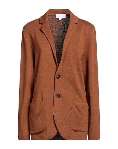 LARDINI Cardigan Brown 75% Wool, 20% Silk, 5% Cashmere