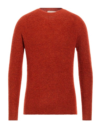 FILIPPO DE LAURENTIIS Jumper Rust 35% Mohair wool, 35% Merino Wool, 27% Polyamide, 3% Elastane