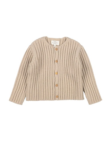 TEDDY & MINOU Cardigan Beige 80% Polyamide, 10% Wool, 5% Alpaca wool, 5% Mohair wool