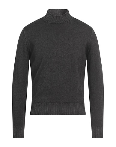 EYNESSE Polo neck Chocolate brown 100% Virgin Wool