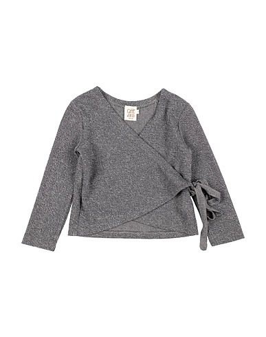 CAFFÉ D'ORZO Cardigan Grigio 86% Poliestere, 10% Viscosa, 4% Elastan, Nylon