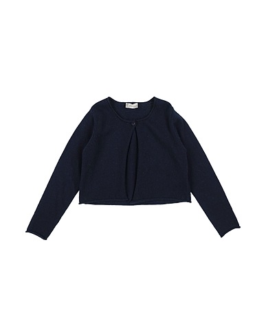 IL GUFO Cardigan Blu navy 100% Lana Vergine