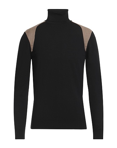 DUNHILL Rollkragenpullover Schwarz 100% Wolle