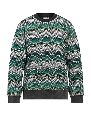 MISSONI Sweatshirt Green 51% Polyester, 49% Wool