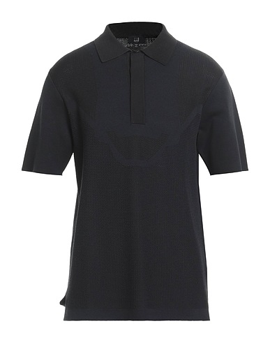 DUNHILL Pullover Noir 53% Soie mûre, 47% Coton