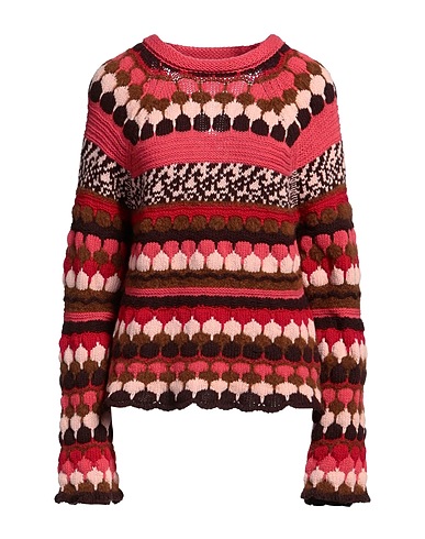 SEMICOUTURE Jumper Garnet 80% Wool, 20% Polyamide, Polyester, Alpaca wool