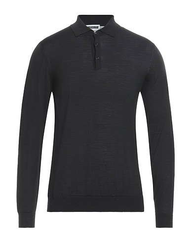 ORIGINAL VINTAGE STYLE Pullover Schwarz 100% Merinowolle