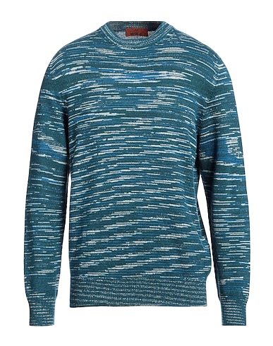 MISSONI Kaschmirpullover VERDE PETROLIO 100% Kaschmir