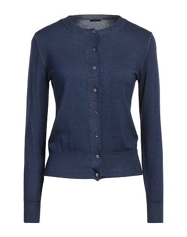 ASPESI Cardigan Midnight blue 100% Wool