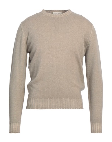 FILIPPO DE LAURENTIIS Jumper COLORS Beige 90% Super 120s Wool, 10% Cashmere