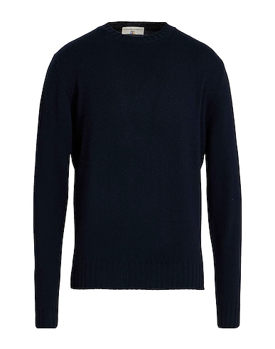 FILIPPO DE LAURENTIIS Pullover COLORS Nachtblau 90% Super 120s Wolle, 10% Kaschmir