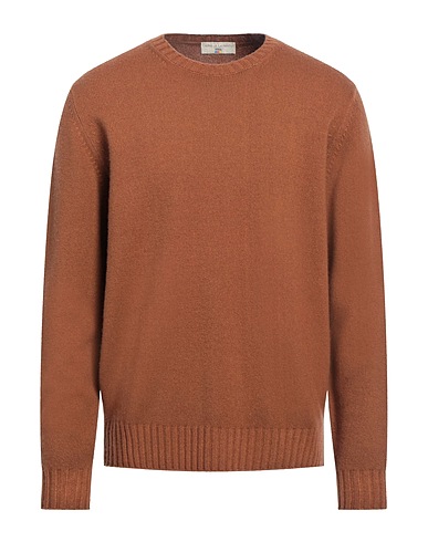 FILIPPO DE LAURENTIIS Jumper COLORS Camel 90% Super 120s Wool, 10% Cashmere