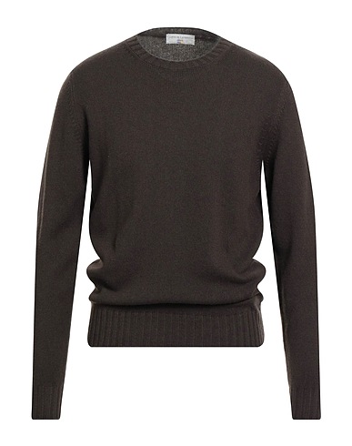 FILIPPO DE LAURENTIIS Pullover COLORS Testa di moro 90% Super 120s Lana, 10% Cachemire