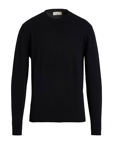 FILIPPO DE LAURENTIIS Jumper COLORS Black 90% Super 120s Wool, 10% Cashmere