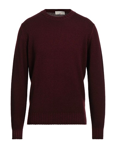 FILIPPO DE LAURENTIIS Jumper COLORS Burgundy 90% Super 120s Wool, 10% Cashmere