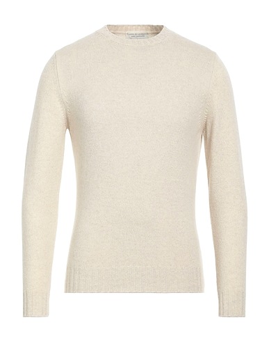 FILIPPO DE LAURENTIIS Pullover COLORS Cremeweiß 90% Super 120s Wolle, 10% Kaschmir