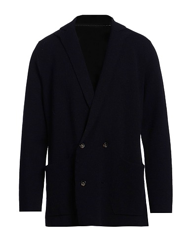 ORIGINAL VINTAGE STYLE Blazer Midnight blue 95% Virgin Wool, 5% PBT - Polybutylene terephthalate