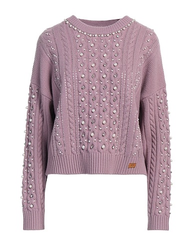 ELISABETTA FRANCHI Sweater Mauve 100% Wool
