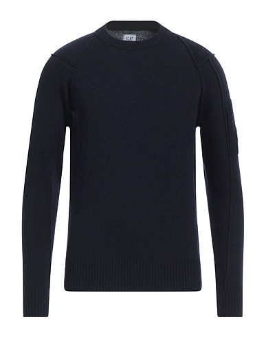 C.P. COMPANY Pullover Blu notte 80% Lana, 20% Poliammide