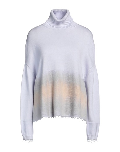 ARCHIVIO B Turtleneck Sky blue 100% Merino Wool