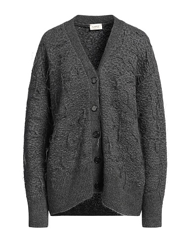 MRZ Cardigan Piombo 57% Lana Vergine, 22% Lana mohair, 10% Cachemire, 9% Poliammide, 2% Lana