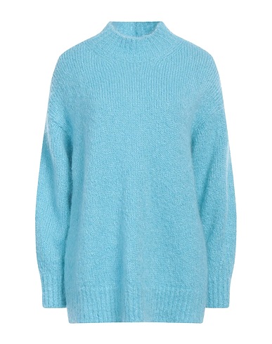 ISABEL MARANT Polo neck Azure 62% Mohair wool, 38% Polyamide