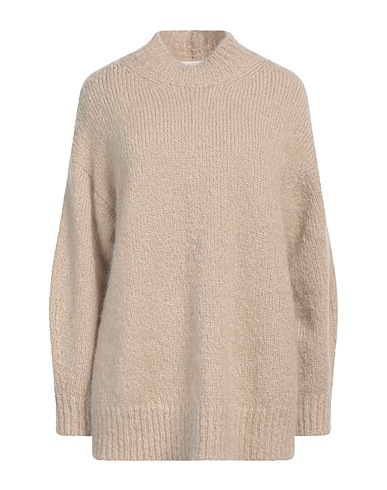 ISABEL MARANT Polo neck Beige 62% Mohair wool, 38% Polyamide