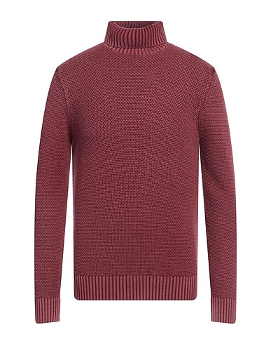 CIRCOLO 1901 Rollkragenpullover Bordeaux 100% Schurwolle