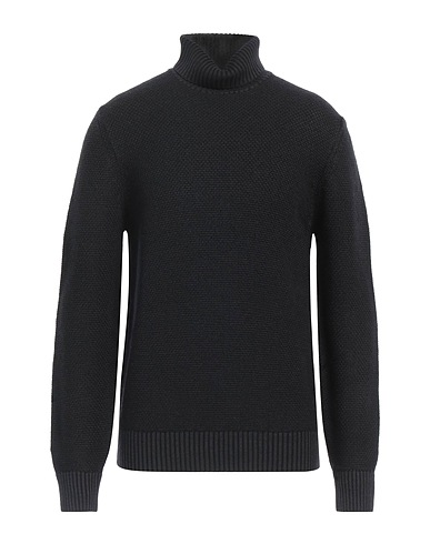 CIRCOLO 1901 Polo neck Black 100% Virgin Wool