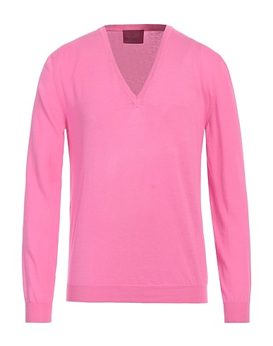CAPSULE KNIT Sweater Pink 100% Cotton