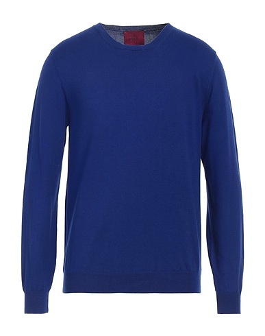 CAPSULE KNIT Pullover Blu 100% Cotone