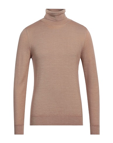 FEFÈ Napoli Turtleneck Camel 100% Merino Wool